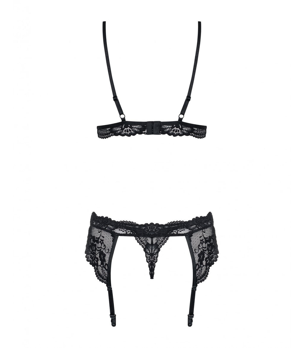 810-SEG-1 SET 3 PEZZI NERO S/M